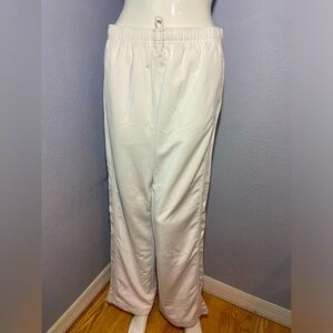 Women’s drawstring waist track pants size medium